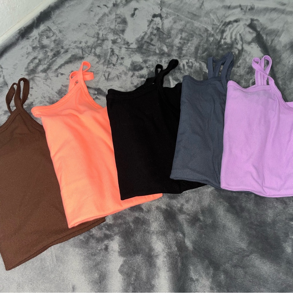 No Boundaries| Walmart Brand Cotton Tank Tops| 4 for $11